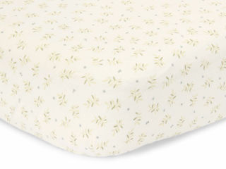 Immagine di Little Dutch lenzuolo con angoli Blueberry Leaves - Corredino nanna