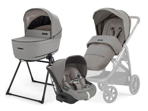 Immagine di Inglesina Sistema Quattro Aptica Darwin senza telaio platinum grey - Navicelle Inglesina