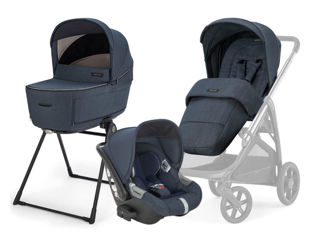 Immagine di Inglesina Sistema Quattro Aptica Darwin senza telaio resort blue - Navicelle