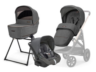 Immagine di Inglesina Sistema Quattro Aptica Darwin senza telaio velvet grey - Navicelle