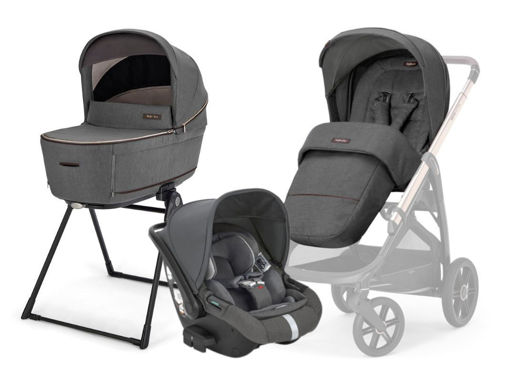 Immagine di Inglesina Sistema Quattro Aptica Darwin senza telaio velvet grey - Navicelle