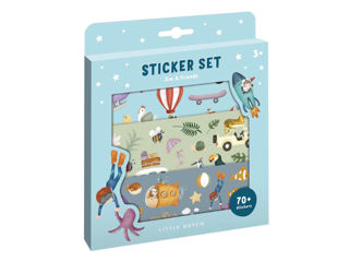 Immagine di Little Dutch set stickers 3 scenari Jim and Friends - Giochi educativi