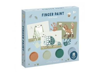 Immagine di Little Dutch set pittura con le dita Forest Friends - Giochi educativi