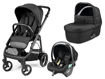 Immagine di Peg trio Veloce + Lounge true black - Passeggini trio
