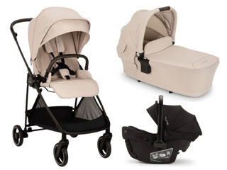 Immagine di Nuna trio Ixxa Next con Pipa Urbn biscotti - Passeggini trio