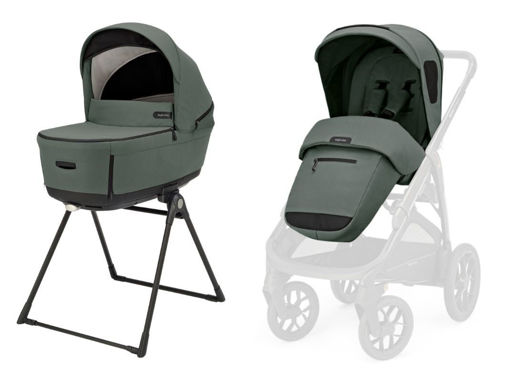 Immagine di Inglesina Sistema Quattro Aptica XT Duo senza telaio taiga green 2025 - Navicelle