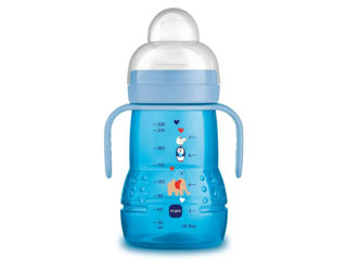 Immagine di MAM tazza Trainer+ 220 ml azzurro - Tazze e bicchieri