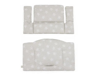 Immagine di Stokke cuscino classico per Tripp Trapp stelle argentate - Accessori seggiolone
