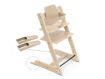 Immagine di Stokke seggiolone Tripp Trapp naturale + cuscino beige