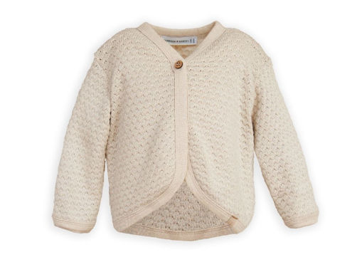 Immagine di Bamboom cardigan a maglia sand 871 tg 9-12 mesi - Cardigan Bamboom