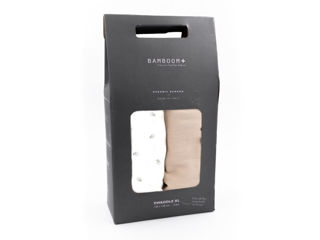 Immagine di Bamboom copertine Swaddle XL 120x120 cm 2 pz fishes - Corredino nanna