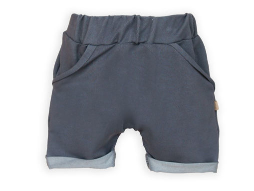 Immagine di Bamboom pantalone corto jeans blu 851 tg 12-18 mesi - Pantaloni