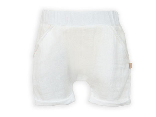 Immagine di Bamboom pantalone corto jeans off white 851 tg 18-24 mesi - Pantaloni