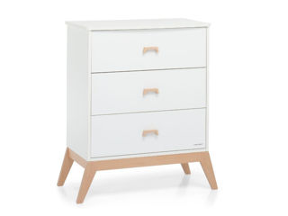 Immagine di Foppapedretti cassettiera/fasciatoio Bacio bianco - Cassettiere fasciatoio