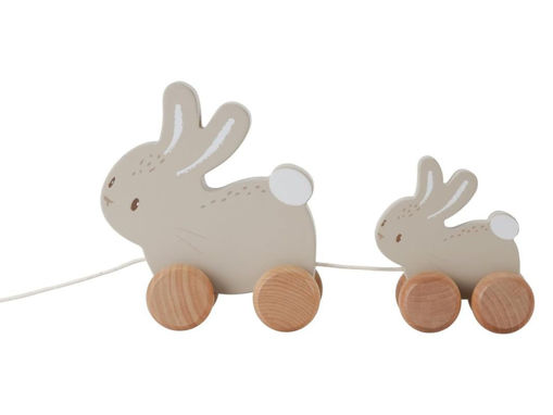 Immagine di Little Dutch coniglietti trainabili - Giocattoli in legno Little Dutch