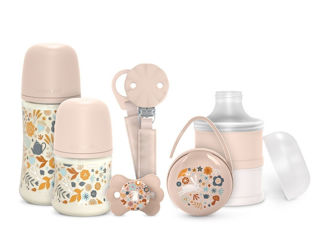 Immagine di Suavinex welcome baby set Wonder rosa - Ciucci