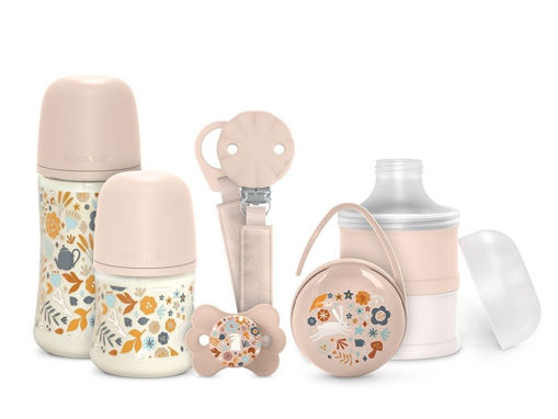 Immagine di Suavinex welcome baby set Wonder rosa - Biberon
