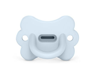 Immagine di Suavinex ciuccio Colour Essence Butterfly silicone 0-6 mesi azzurro - Ciucci