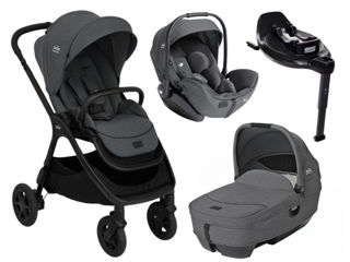 Immagine di Joie Signature trio Finiti + Calmi R129 + i-Level Pro e iBase Encore ebony - Passeggini trio