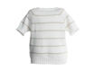 Immagine di Bamboom maglia a righe maniche corte 1009 warm white tg 18-24 mesi