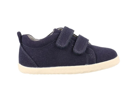 Immagine di Bobux scarpa Step Up Grass Court Canvas navy tg 21 - Scarpine neonato