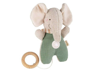 Immagine di Sigikid carillon Elefante verde in mussola - Giostrine e carillon