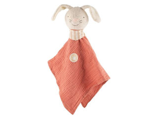 Immagine di Sigikid doudou in mussola Coniglio rosa - Peluches