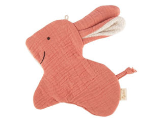 Immagine di Sigikid copertina in mussola Coniglio rosa - Peluches