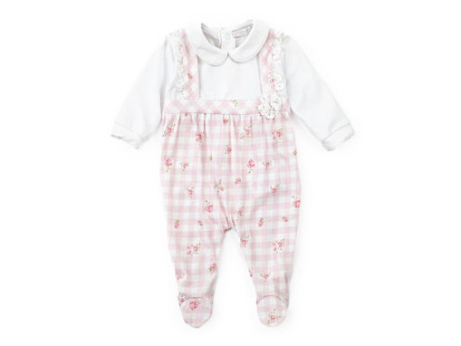 Immagine di Coccodè tutina in jersey stampato romantica rosa C61018 tg 0 mesi - Tutine