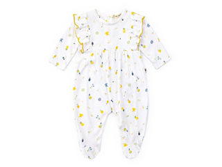 Immagine di Coccode tutina in jersey tropicana C61015 tg 0 mesi - Tutine