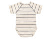 Immagine di Coccode salopette in Chambray + body paricollo jeans scuro/avio tg 12 mesi
