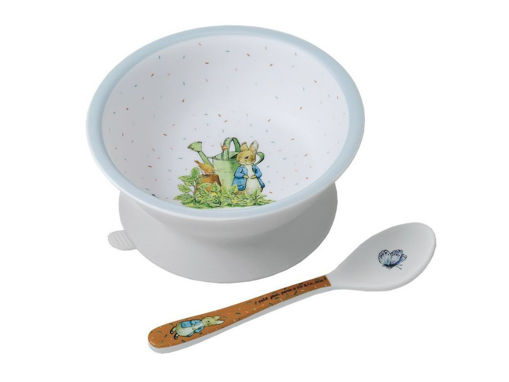 Immagine di Petit Jour set pappa con ventosa Les Lapins - Idee regalo bimbo 6 mesi