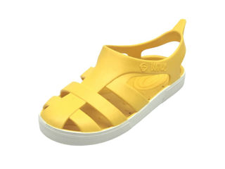 Immagine di Boatilus sandalo Bioty giallo-bianco tg 20 - Scarpine neonato