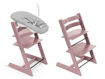Immagine di Stokke Tripp Trapp heather mauve con Newborn Set V2 - Seggioloni pappa
