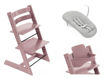 Immagine di Stokke seggiolone Tripp Trapp heather mauve + Newborn Set V2 - Seggioloni pappa