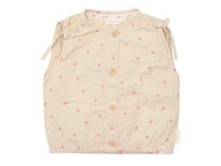 Immagine di Little Dutch camicetta senza maniche sabbia tg 98 cm - Maglie