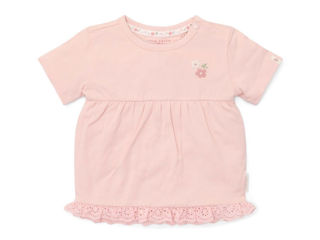 Immagine di Little Dutch maglietta a maniche corte rosa chiaro tg 80 cm - Maglie