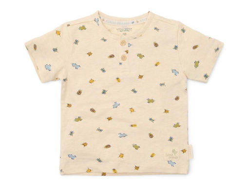 Immagine di Little Dutch maglietta a maniche corte coleotteri sabbia tg 86 cm - Maglie
