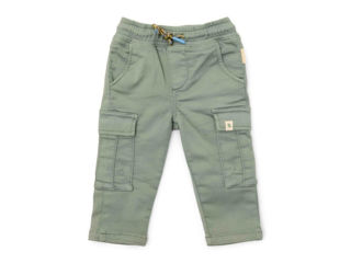 Immagine di Little Dutch pantalone cargo verde tg 86 cm - Pantaloni