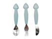 Immagine di Trixie set posate in silicone 3 pz Mr Shark - Piatti e posate