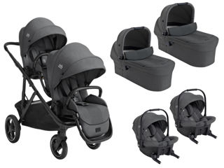 Immagine di Joie Signature trio gemellare Versiti + 2 Sprint ebony - Consigliato da Nidodigrazia