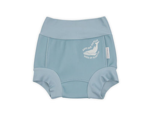 Immagine di Bamboom costume pannolino contenitivo UV50+ in neoprene safe our whales 721 tg 3-6 mesi - Costumi