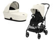 Immagine di Cybex duo Melio Carbon canvas white - Consigliato da Nidodigrazia