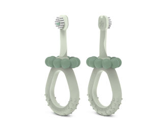 Immagine di Suavinex spazzolino primi dentini 0-2 anni verde - Accessori vari
