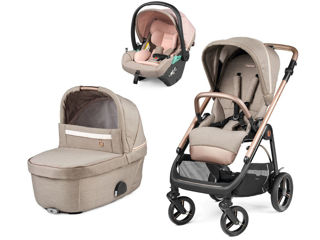 Immagine di Peg Perego trio Veloce Brio con Lounge mon amour - Passeggini duo