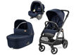 Immagine di Peg Perego trio Veloce Brio con Slk blue shine - Passeggini trio