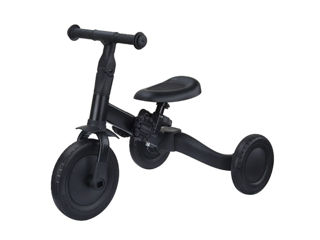 Immagine di Topmark triciclo Kaya 4 in 1 nero vintage - Giochi cavalcabili