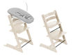 Immagine di Stokke Tripp Trapp vanilla white con Newborn Set V2 - Seggioloni pappa