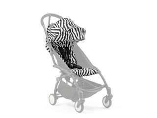 Immagine di Stokke set rivestimento per passeggino Yoyo3 6+ zebra - Capottine e rivestimenti