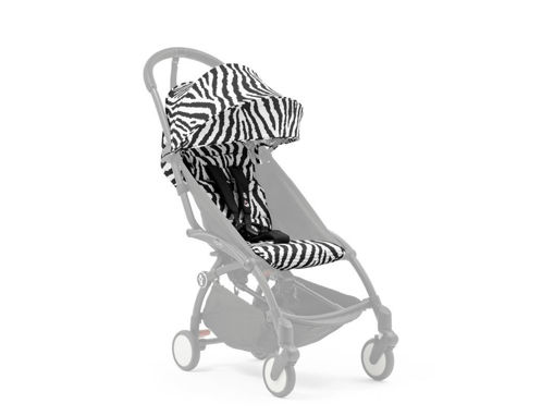 Immagine di Stokke set rivestimento per passeggino Yoyo3 6+ zebra - Capottine e rivestimenti